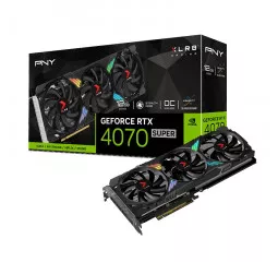 Видеокарта PNY GeForce RTX 4070 SUPER 12GB XLR8 Gaming VERTO EPIC-X RGB (VCG4070S12TFXXPB1-O)