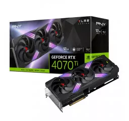 Відеокарта PNY GeForce RTX 4070 Ti 12 GB XLR8 Gaming VERTO Triple Fan (VCG4070T12TFXXPB1)