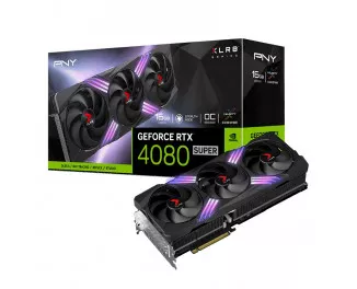 Видеокарта PNY GeForce RTX 4080 SUPER 16GB XLR8 Gaming VERTO EPIC-X RGB (VCG4080S16TFXXPB1-O)
