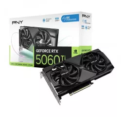 Видеокарта PNY GeForce RTX 5060 Ti VERTO OC Dual Fan (VCG5060T8DFXPB1-O)