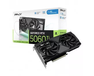 Видеокарта PNY GeForce RTX 5060 Ti VERTO OC Dual Fan (VCG5060T8DFXPB1-O)