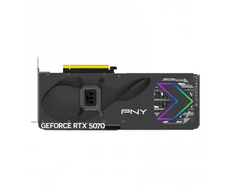 Відеокарта PNY GeForce RTX 5070 12GB ARGB OC Overclocked Triple Fan (VCG507012TFXXPB1-O)