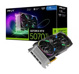 Видеокарта PNY GeForce RTX 5070 Ti 16GB ARGB Triple Fan (VCG5070T16TFXXPB1)