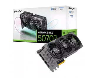 Видеокарта PNY GeForce RTX 5070 Ti 16GB Triple Fan (VCG5070T16TFXPB1)