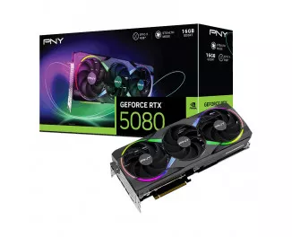 Видеокарта PNY GeForce RTX 5080 16GB ARGB Triple Fan (VCG508016TFXXPB1)