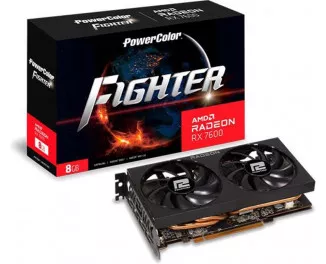 Видеокарта PowerColor Radeon RX 7600 Fighter 8GB GDDR6 (RX 7600 8G-F)