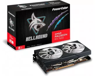 Видеокарта PowerColor Radeon RX 7600 Hellhound 8GB GDDR6 (RX 7600 8G-L/OC)