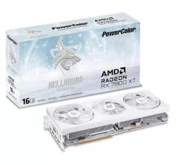 Відеокарта PowerColor Radeon RX 7800 XT 16GB GDDR6 Hellhound Spectral White (RX 7800 XT 16G-L/OC/WHITE)