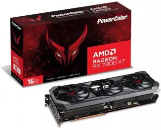 Видеокарта PowerColor Radeon RX 7800 XT 16GB GDDR6 Red Devil (RX 7800 XT 16G-E/OC)