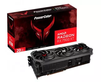 Видеокарта PowerColor Radeon RX 7900 XT 20GB Red Devil (RX 7900 XT 20G-E/OC)