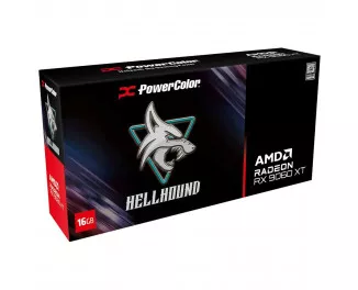 Видеокарта PowerColor Radeon RX 9060 XT 16GB GDDR6 Hellhound (RX9060XT 16G-L/OC)