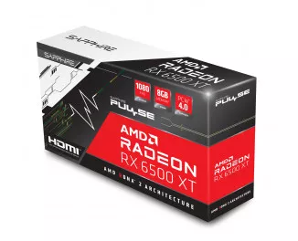 Відеокарта Sapphire Radeon RX 6500 XT 8GB PULSE (11314-08-20G)