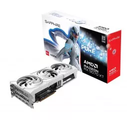 Видеокарта Sapphire Radeon RX 9070 XT 16GB GDDR6 PURE (11348-02-20G)
