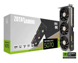 Відеокарта ZOTAC GAMING GeForce RTX 5070 SOLID OC (ZT-B50700J-10P)