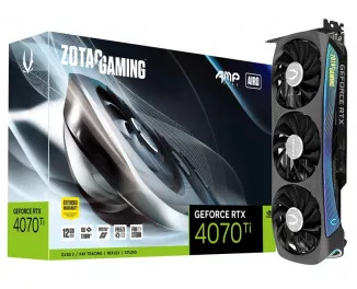 Відеокарта ZOTAC GeForce RTX 4070 Ti AMP AIRO (ZT-D40710F-10P)