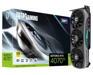 Видеокарта ZOTAC GeForce RTX 4070 Ti Trinity (ZT-D40710D-10P)