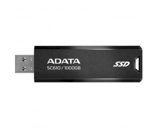 Зовнішній SSD накопичувач 1 TB ADATA SC610 (SC610-1000G-CBK/RD)