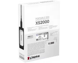 Зовнішній накопичувач SSD 1 TB Kingston XS2000 (SXS2000/1000G)