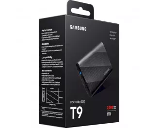 Внешний SSD накопитель 1 TB Samsung T9 (MU-PG1T0B/EU)