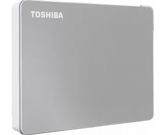 Зовнішній SSD накопичувач 1 TB Toshiba Canvio Flex Silver (HDTX110ESCAA)