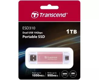 Внешний SSD накопитель 1 TB Transcend ESD310 (TS1TESD310P)