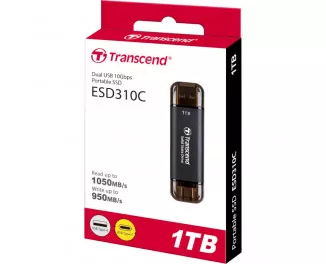 Внешний SSD накопитель 1 TB Transcend ESD310C (TS1TESD310C)
