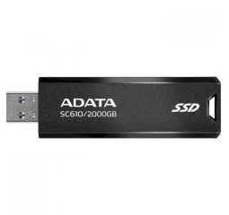 Зовнішній SSD накопичувач 2 TB ADATA SC610 (SC610-2000G-CBK/RD)