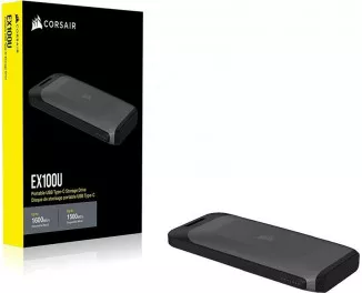 Внешний SSD накопитель 2 ТB Corsair EX100U Black (CSSD-EX100U2TB)
