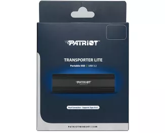 Внешний SSD накопитель 2 TB Patriot Transporter Lite Black (PTPL2TBPECB)
