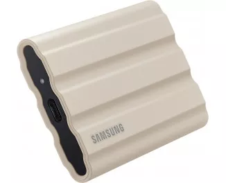 Внешний SSD накопитель 2 TB Samsung T7 Shield Beige (MU-PE2T0K/EU)