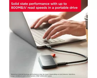 Внешний SSD накопитель 2 TB SanDisk Portable (SDSSDE30-2T00-G26)