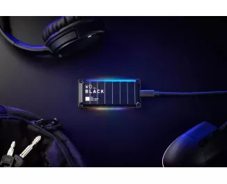 Внешний SSD накопитель 2 TB WD Black P40 Game Drive (WDBAWY0020BBK)