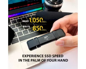 Зовнішній SSD накопичувач 250Gb Silicon Power DS72 Black (SP250GBUC3S72VPK)
