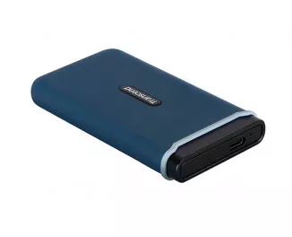 Внешний SSD накопитель 250Gb Transcend ESD370C Navy Blue (TS250GESD370C)