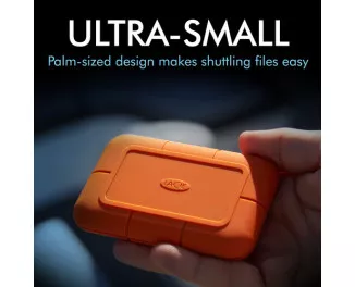 Зовнішній SSD накопичувач 4 TB LaCie Rugged (STHR4000800)