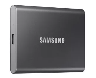 Внешний SSD накопитель 4 TB Samsung T7 Titan Gray (MU-PC4T0T/WW)