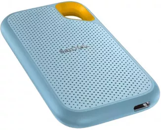 Зовнішній SSD накопичувач 4 TB SanDisk Extreme Portable V2 Sky Blue (SDSSDE61-4T00-G25B)