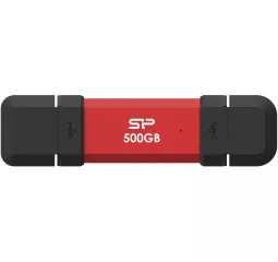Внешний SSD накопитель 500Gb Silicon Power DS72 Red (SP500GBUC3S72VPR)
