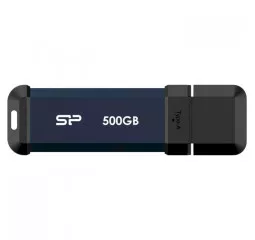 Внешний SSD накопитель 500Gb Silicon Power MS60 Blue (SP500GBUF3S60VPB)