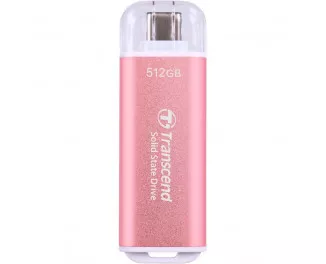 Внешний SSD накопитель 512Gb Transcend ESD300 Pink (TS512GESD300P)