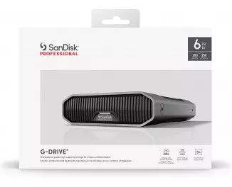 Внешний SSD накопитель 6 TB SanDisk Professional G-Drive (SDPHF1A-006T-MBAAD)