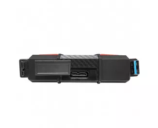 Зовнішній жорсткий диск 1TB ADATA DashDrive Durable HD710 Pro Red (AHD710P-1TU31-CRD)