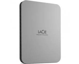 Зовнішній жорсткий диск 1 TB LaCie Mobile Drive Moon Silver (STLP1000400)