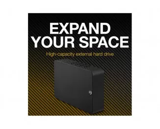 Зовнішній жорсткий диск 10 TB Seagate Expansion Desktop Black (STKP10000400)