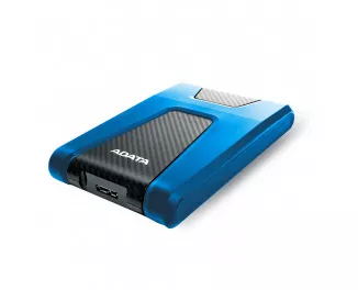 Зовнішній жорсткий диск 2TB ADATA DashDrive Durable HD650 Blue (AHD650-2TU31-CBL)