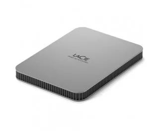 Зовнішній жорсткий диск 2 TB LaCie Mobile Drive Moon Silver (STLP2000400)