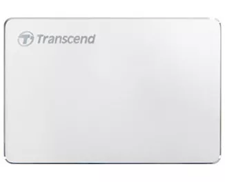 Зовнішній жорсткий диск 2 TB Transcend StoreJet 25C3S Silver (TS2TSJ25C3S)
