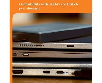Внешний жесткий диск 5 TB WD My Passport Gray USB-C (WDBRMD0050BGY-WESN)