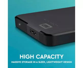 Внешний жесткий диск 6 TB WD Elements Portable (WDBHJS0060BBK-WESN)