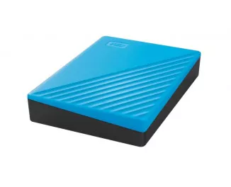 Зовнішній жорсткий диск 6 TB WD My Passport Blue (WDBR9S0060BBL-WESN)